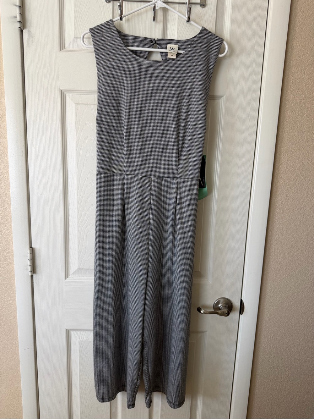 Wrapper Gray Sleeveless Jumpsuit